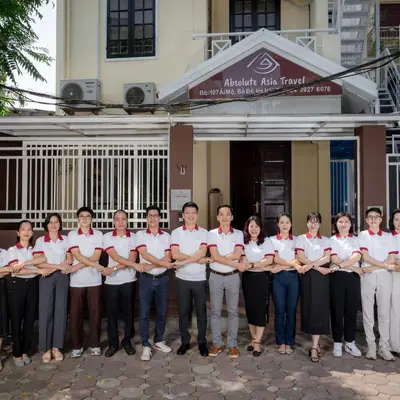 Absolute Asia Travel Hanoi team moment 24